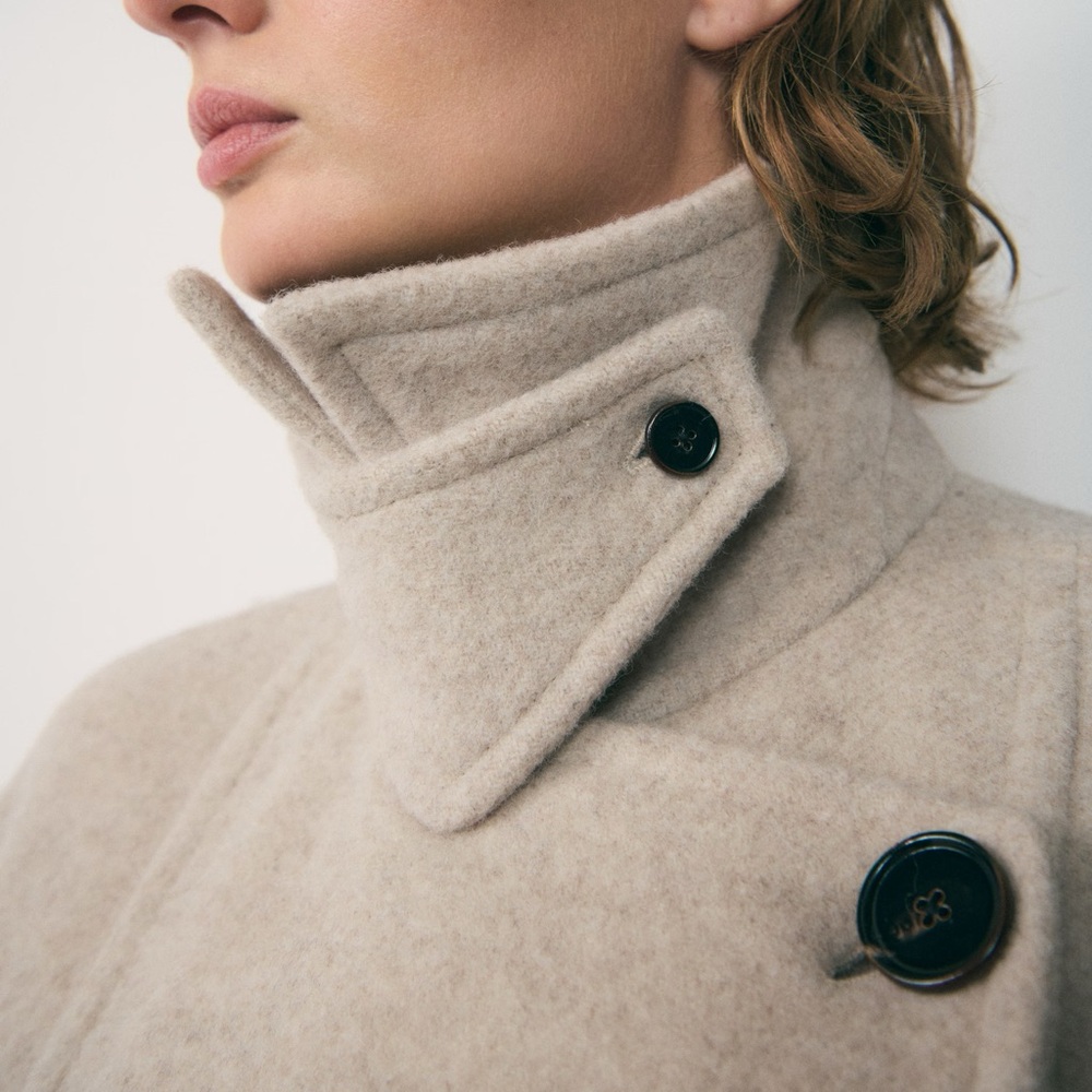 Mango Manteco Wool Coat - Picture 10 of 13